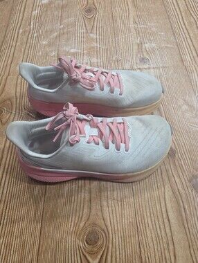 Altra Experience Flow Shoes Womens 7 White Pink Track Road Running Trainer Run